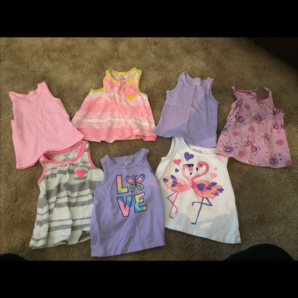 Girls tank tops